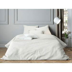 Mistral Home obliečky bavlnený satén Paisley White - 220x200 / 2x70x90 cm