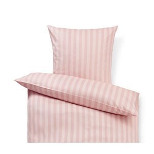 Saténová posteľná bielizeň, štandardná veľkosť, ružová