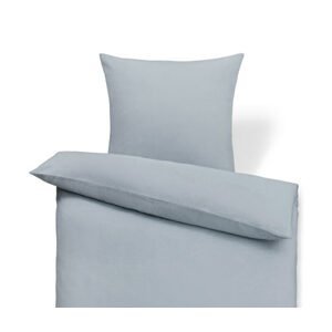 Ľanová posteľná bielizeň, modrá, štandardná veľkosť