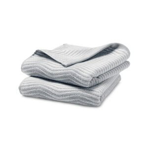 Žakárové uteráky, 2 ks, sivé