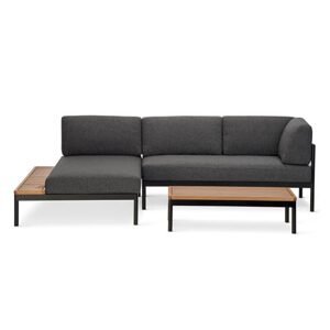 Rohový lounge nábytok »Elin« s pohodlnými poduškami
