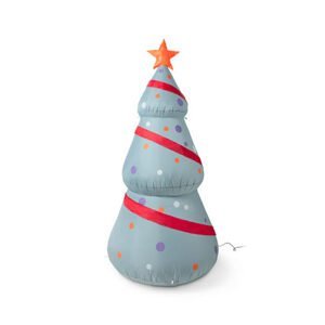 XXL nafukovací vianočný stromček s LED