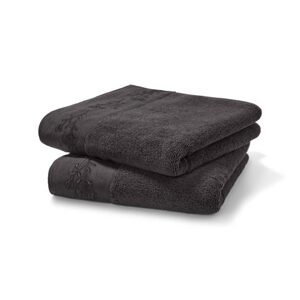 Prémiové uteráky, 2 ks, čierne