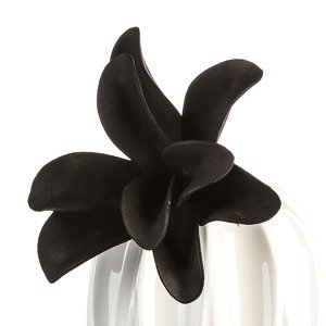 Gilde Dekorační pěnová květina Rumba, černá