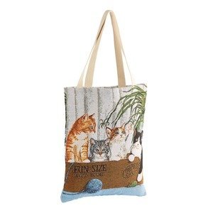 Die moderne Hausfrau Gobelínová taška Koťata