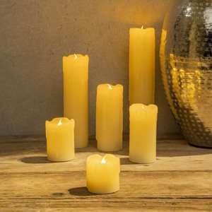 Haushalt international LED voskové svíčky, 6 kusů
