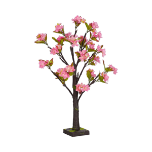 Rozkvitnutý svietiaci stromček Sakura