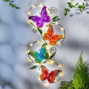 Nástenná LED dekorácia Motýle