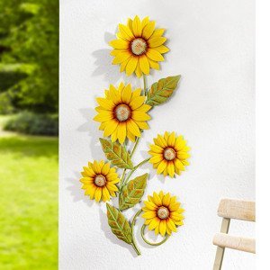 Die moderne Hausfrau Nástěnná dekorace Slunečnice