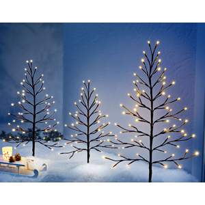 Weltbild LED Světelné stromky, sada 3 ks