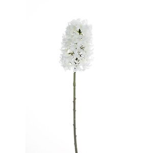 Umelá kvetina Hyacint, biela