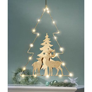 Weltbild LED Závěsná dekorace Lesní Vánoce