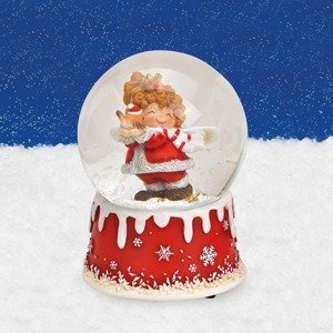 Snežítko s hracím strojčekom Anjelik