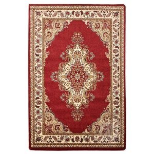Kusový koberec Medailon 6985A Red Ø 150 cm