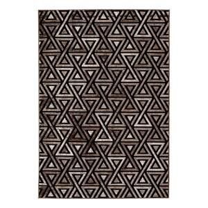 Kusový koberec RAGUSA 2503/80 Silver/Black 100x140 cm
