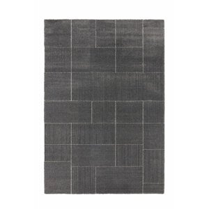 Kusový koberec Elle Decoration Glow 103653 Dark grey Cream 80x150 cm