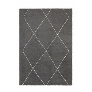Kusový koberec Elle Decoration Glow 103662 Dark grey Cream 80x150 cm