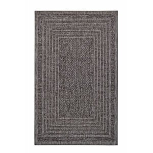 Kusový koberec Northrugs Forest 103993 Dark grey 160x230 cm