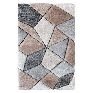 Kusový koberec CALIFORNIA P646 vizon/grey 80x150 cm