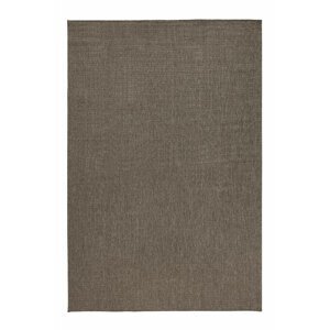 Kusový koberec Northrugs Twin 103099 Brown Cream 160x230 cm