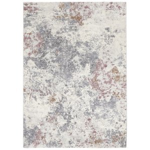 Kusový koberec Elle Decoration Arty 103573 Cream Grey Raspberry-red 80x150 cm