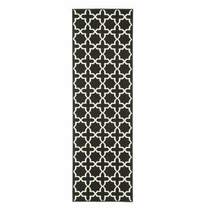 Kusový koberec Hanse Home Basic 102829 Black 80x500 cm