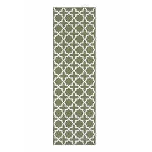 Kusový koberec Hanse home Basic 105438 Green 80x200 cm