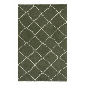 Kusový koberec Mint Rugs Allure 104404 Olive green 80x150 cm