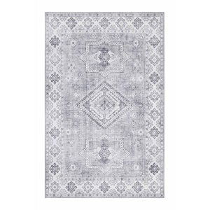 Kusový koberec Nouristan Asmar 104011 Graphite grey 160x230 cm