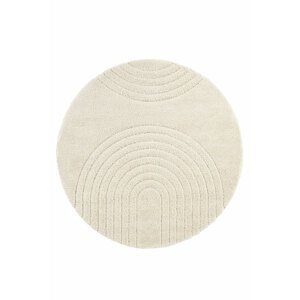 Kusový koberec Mint Rugs Norwalk 105104 Cream Ø 160 cm