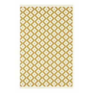 Kusový koberec Hanse Home Celebration 103450 Lattice Gold 80x150 cm