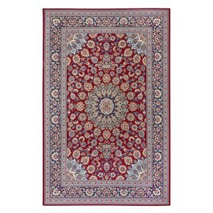 Kusový koberec Hanse Home Flair 105716 Kadi Red Blue 80x165 cm