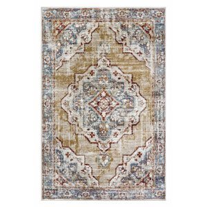 Kusový koberec Hanse Home Luxor 105645 Strozzi Beige Blue 140x200 cm