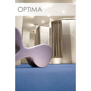 Metrážny koberec OPTIMA SDE New 73 Modrý 400 cm
