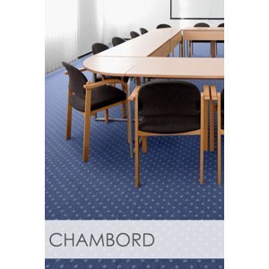 Metrážny koberec CHAMBORD 77 Modrý UX - Ultratex Quick+