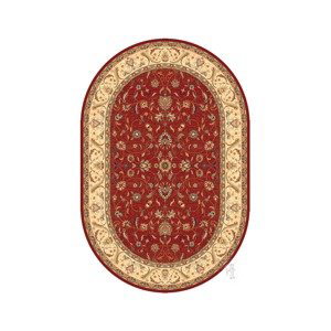 Kusový koberec Omega Aries Rubin Ovál 200x300 ovál cm