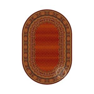 Kusový koberec Polonia Baron Burgund Ovál 200x300 ovál cm
