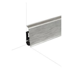 Podlahová lišta ARBITON INDO 17 - Aluminium Roh vonkajší
