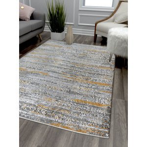 Kusový koberec Zara 8488 Yellow Grey 140x190 cm
