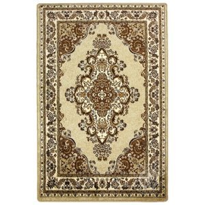 Kusový koberec Medailon 6985A Beige 60x100 cm