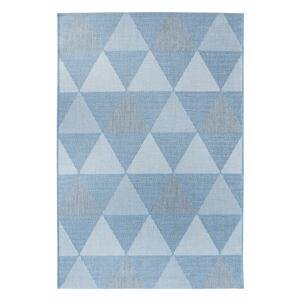 Kusový koberec Flat 21132 Ivory Silver/Light Blue 140x200 cm