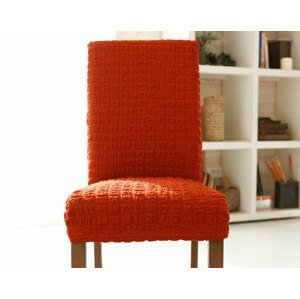 Komashop Návlek na stoličku PETRA Farba: Oranžová