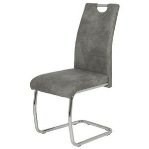 Sconto Jedálenská stolička FLORA II S sivá