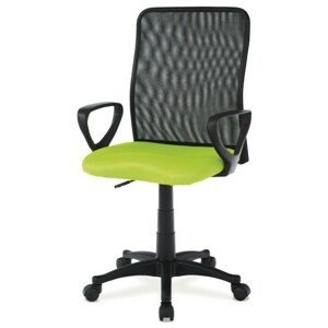 Sconto Kancelárska stolička FRESH zelená/čierna