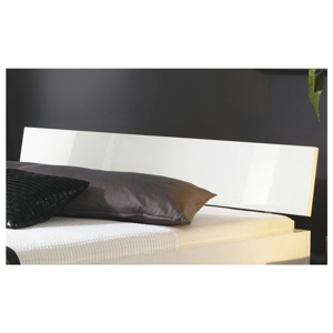 Sconto Čelo postele ARIZONA biela vysoký lesk, šírka 95 cm