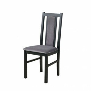 Sconto Jedálenská stolička BOLS 14 čierna/antracit