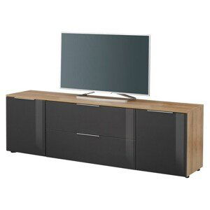 Sconto TV komoda TERRY VII dub riviera/antracitová