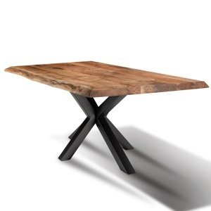 Sconto Jedálenský stôl FORREST akácia, 180x90 cm