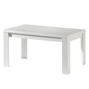 Sconto Jedálenský stôl MONZI biela matná/140x90 cm