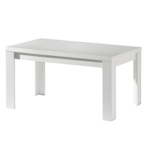 Sconto Jedálenský stôl MONZI biela matná/160x90 cm